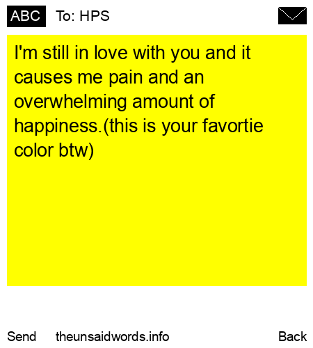 unsent message to HPS