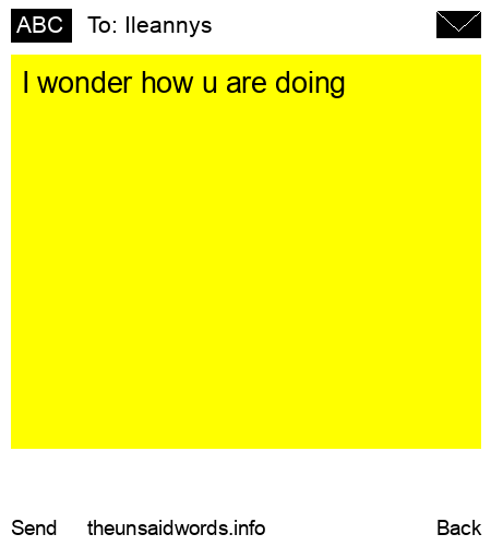 unsent message to Ileannys 