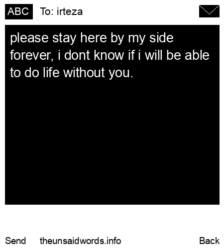unsent message to irteza 
