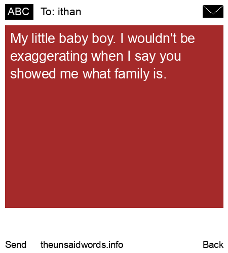 unsent message to ithan