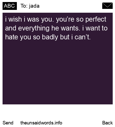 unsent message to jada