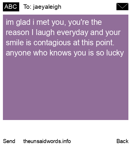 unsent message to jaeyaleigh