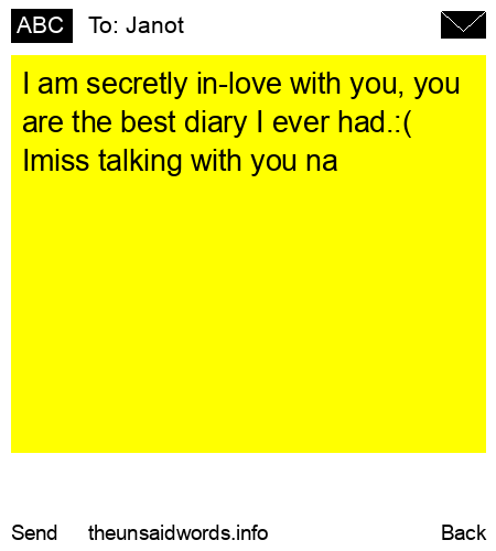 unsent message to Janot