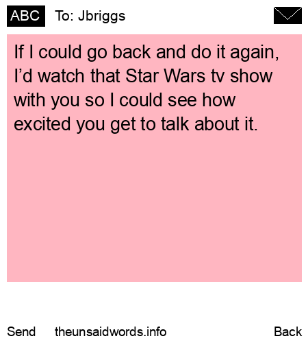 unsent message to Jbriggs