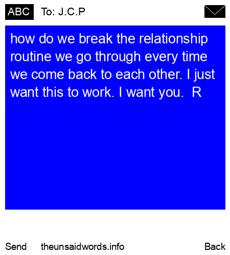 unsent message to J.C.P