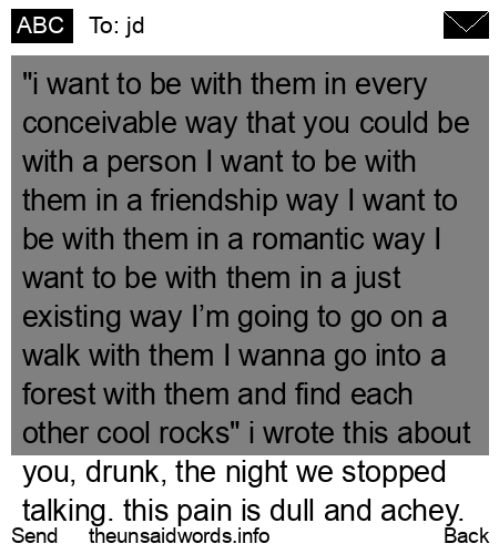 unsent message to jd