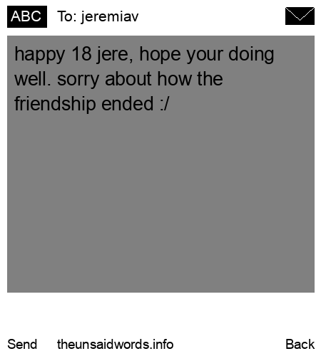 unsent message to jeremiav