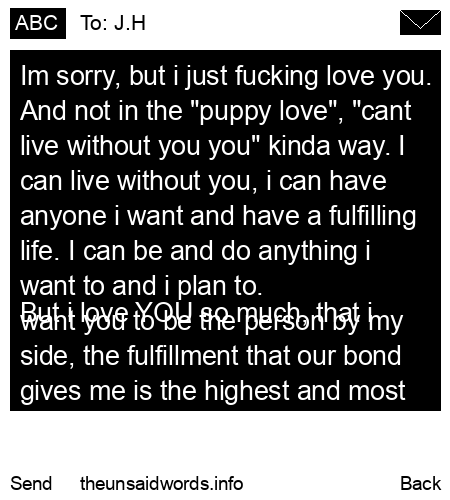 unsent message to J.H