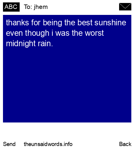 unsent message to jhem