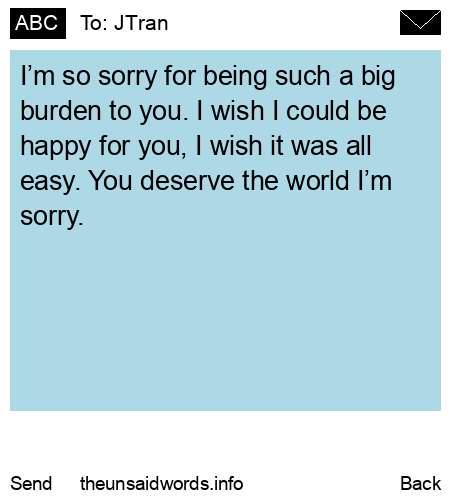 unsent message to JTran