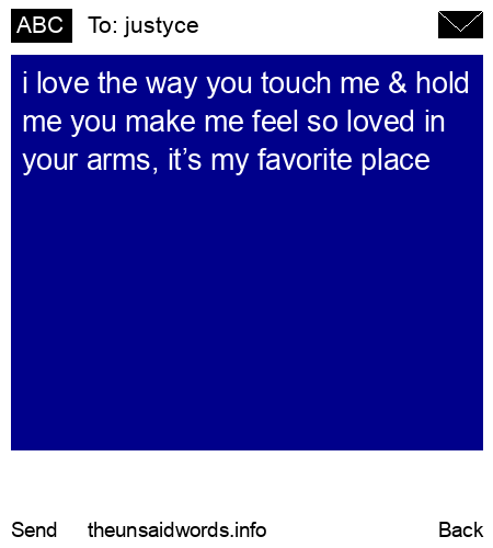 unsent message to justyce 