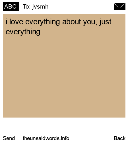 unsent message to jvsmh