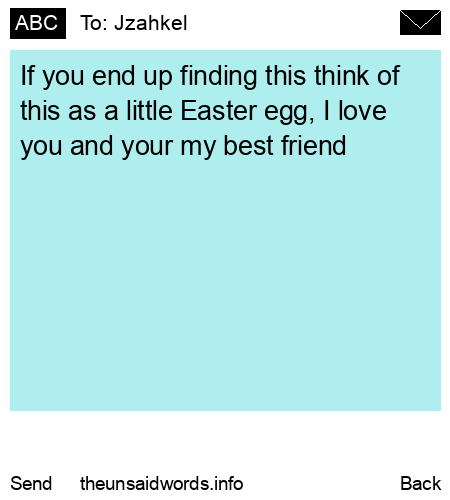 unsent message to Jzahkel