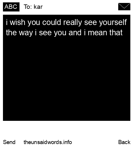 unsent message to kar
