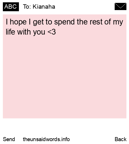 unsent message to Kianaha 