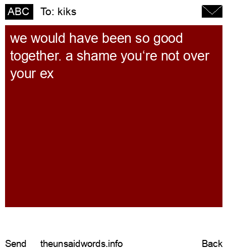 unsent message to kiks