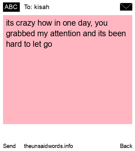 unsent message to kisah