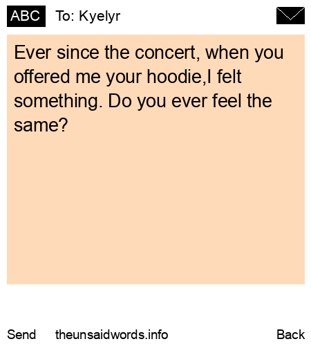 unsent message to Kyelyr