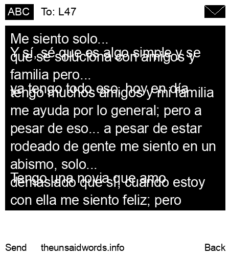 unsent message to L47