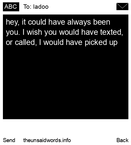 unsent message to ladoo