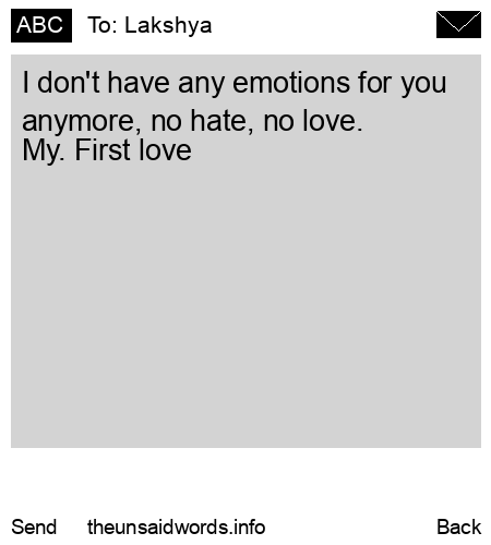 unsent message to Lakshya 