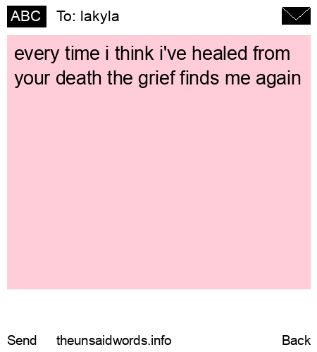 unsent message to lakyla 