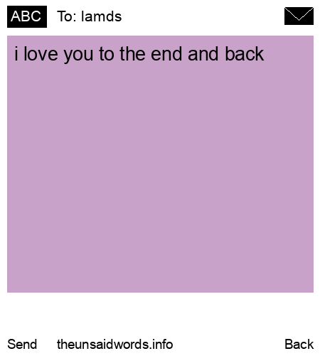 unsent message to lamds