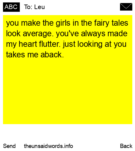 unsent message to Leu