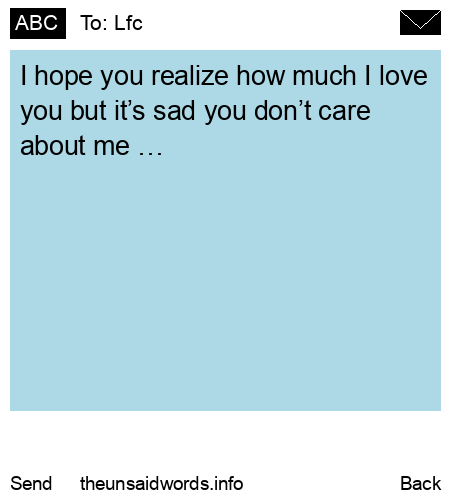 unsent message to Lfc 