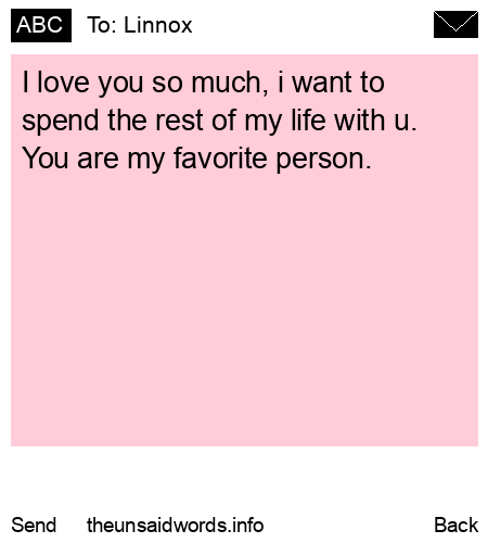 unsent message to Linnox