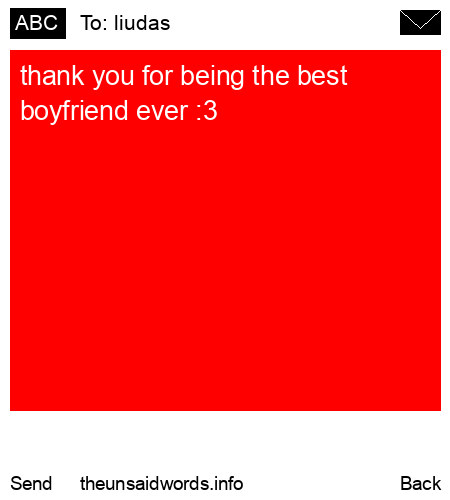 unsent message to liudas