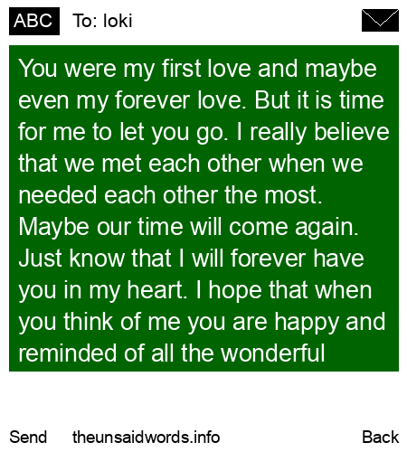 unsent message to loki
