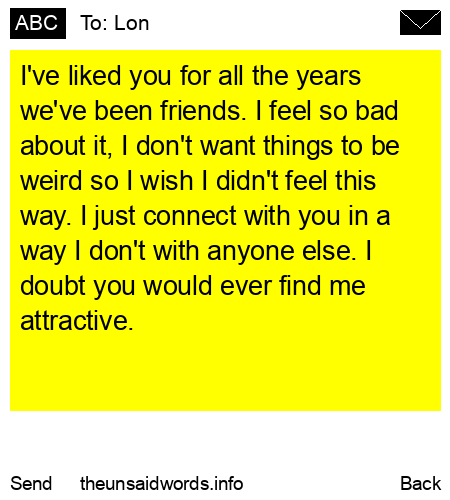 unsent message to Lon