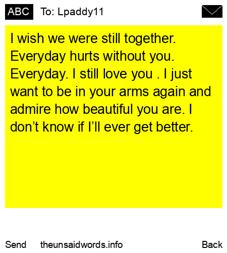 unsent message to Lpaddy11