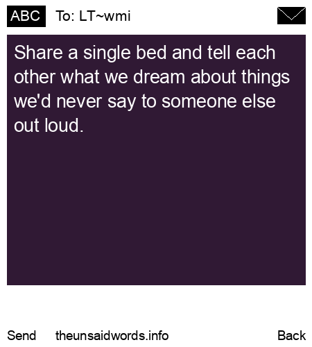 unsent message to LT~wmi