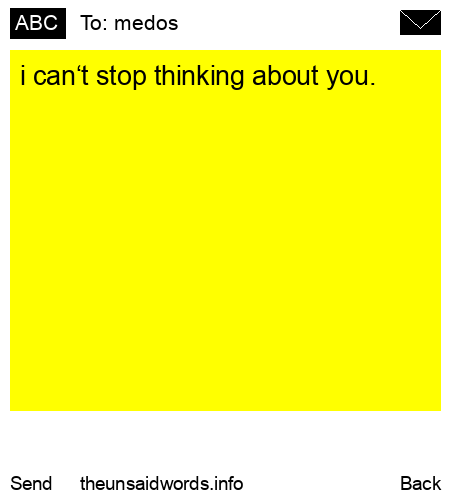unsent message to medos