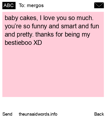 unsent message to mergos