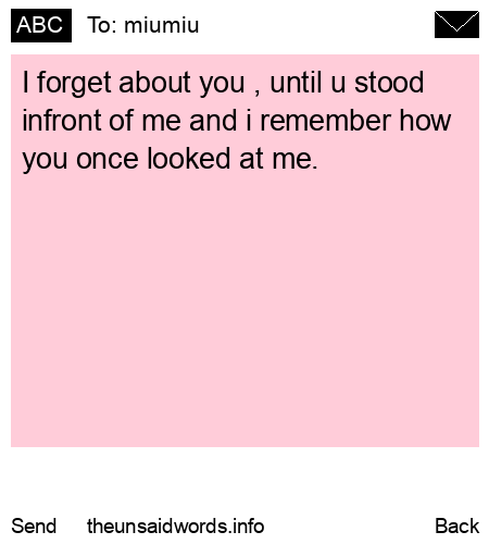 unsent message to miumiu