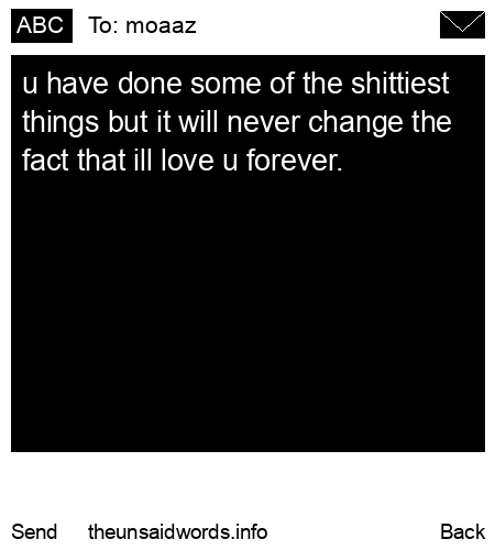 unsent message to moaaz