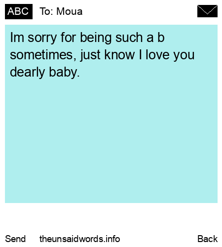 unsent message to Moua