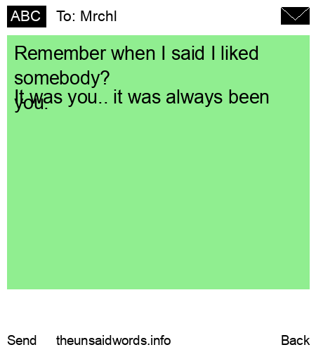 unsent message to Mrchl