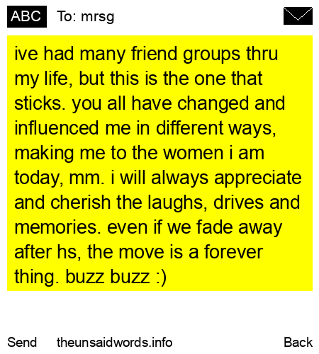 unsent message to mrsg
