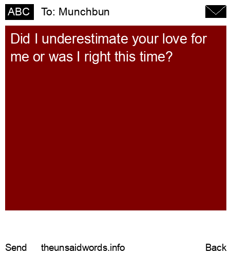 unsent message to Munchbun 