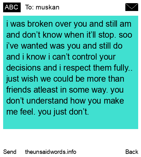 unsent message to muskan