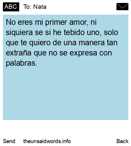 unsent message to Nata