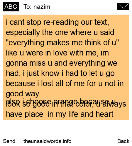 unsent message to nazim