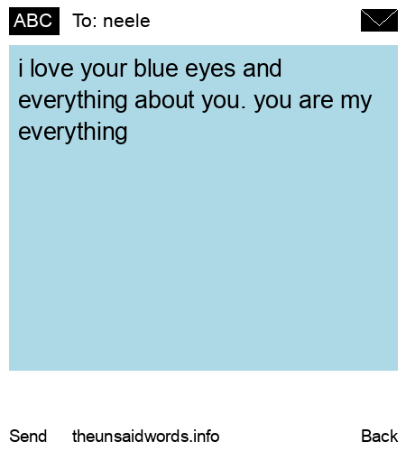 unsent message to neele
