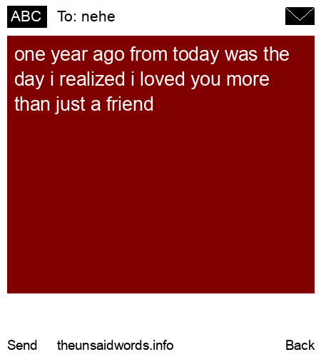 unsent message to nehe