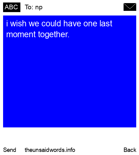 unsent message to np