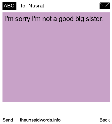 unsent message to Nusrat